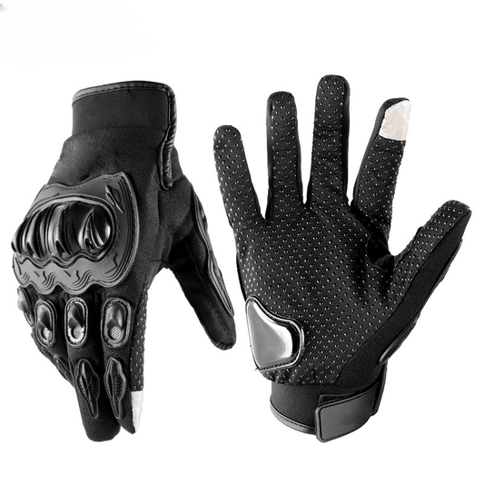 Breathable Touchscreen Motorcycle Gloves Anti Slip Hard Knuckles Protection