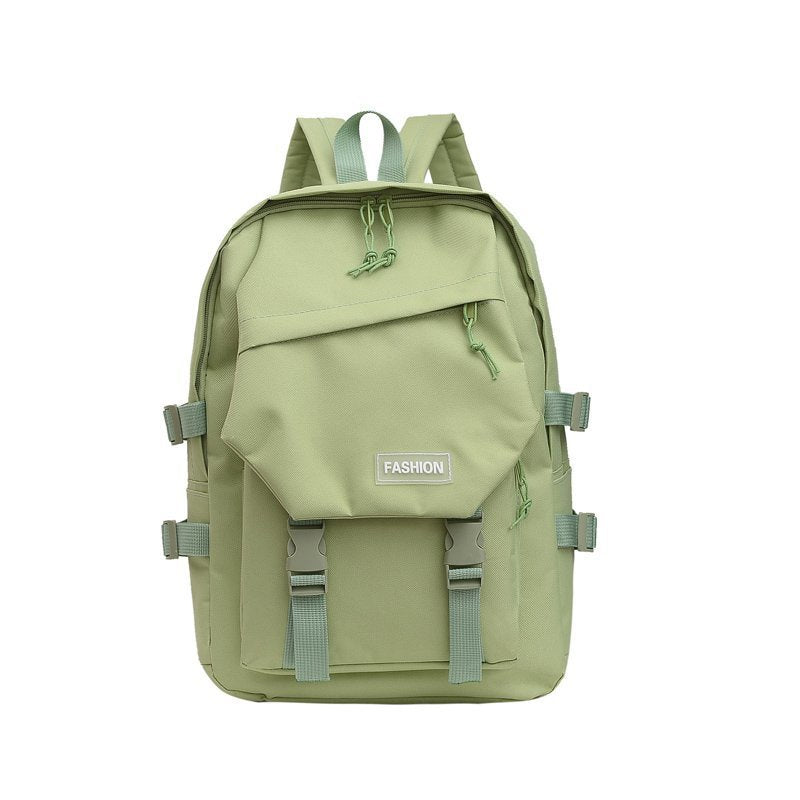 Casual Backpack All Match Versatile Storage Rucksack Preppy School Bag