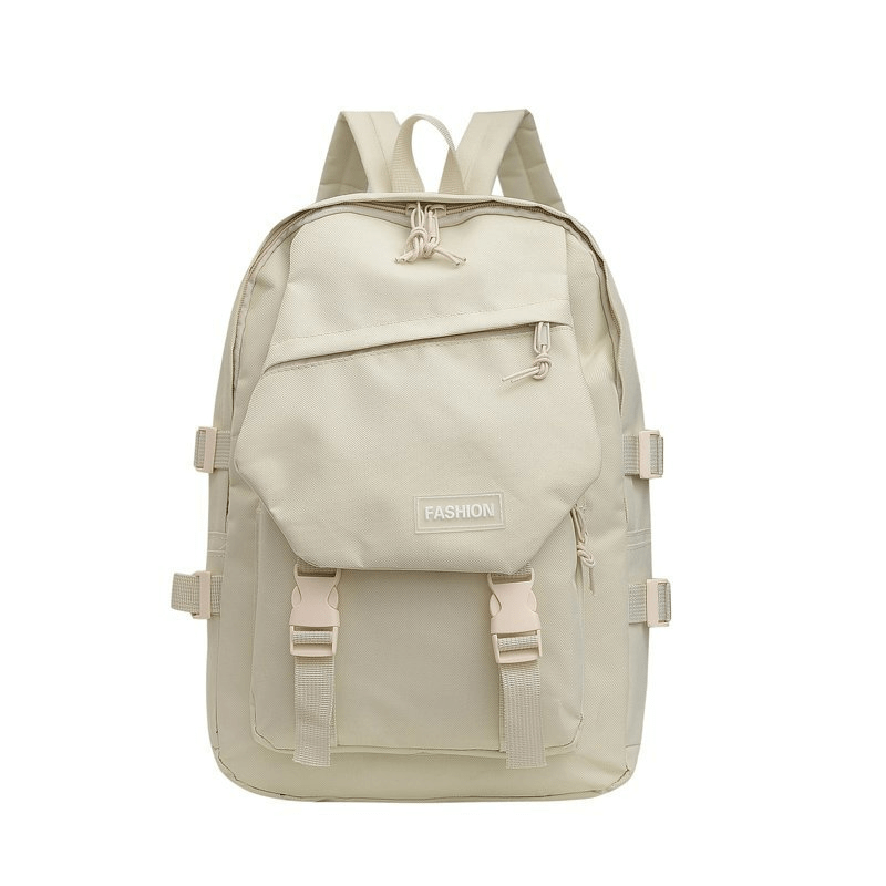 Casual Backpack All Match Versatile Storage Rucksack Preppy School Bag