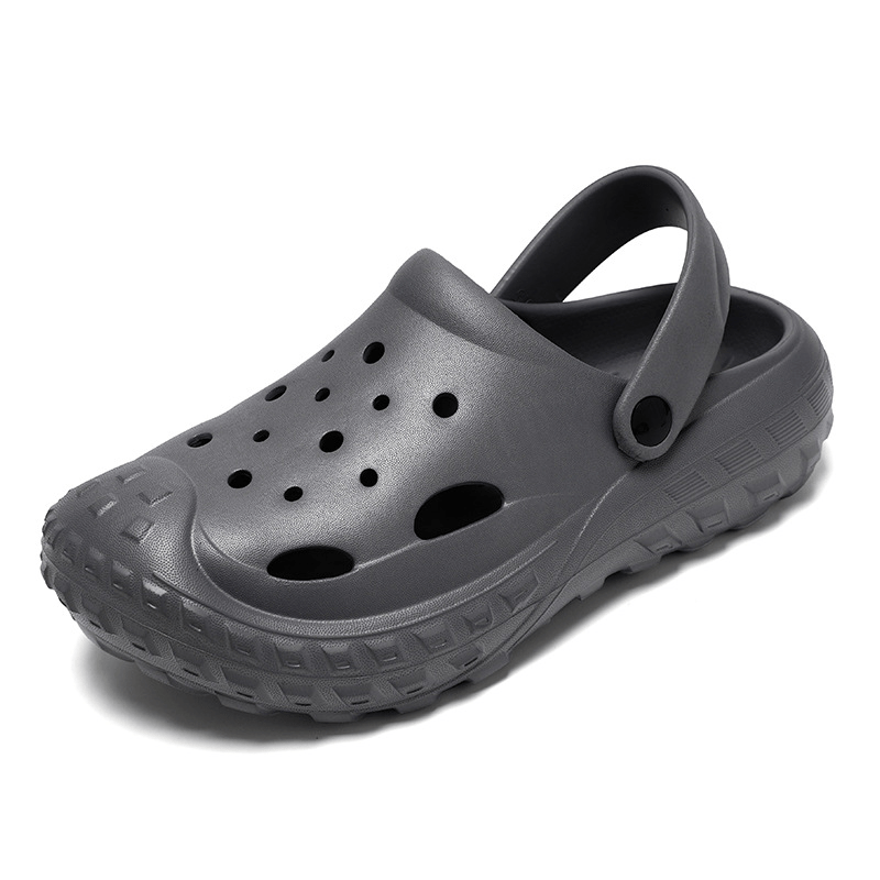 Women's Flatform Clogs Slip On Round Toe Beach Shoes