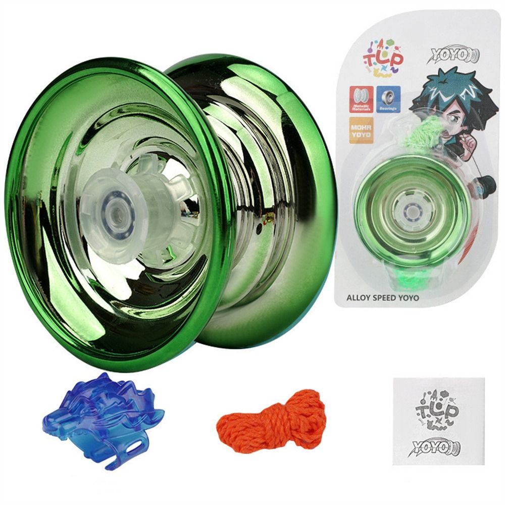 Professional Magic YoYo Aluminum Boy Toy High Speed Bearings Luminous YoYo Gift