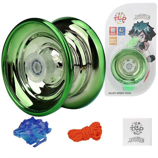 Professional Magic YoYo Aluminum Boy Toy High Speed Bearings Luminous YoYo Gift