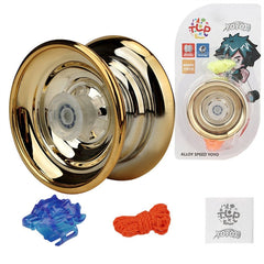 Professional Magic YoYo Aluminum Boy Toy High Speed Bearings Luminous YoYo Gift