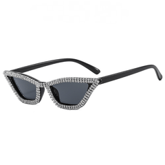 Cat Eye Sunglasses Vintage Style Rhinestone Summer Shades UV400