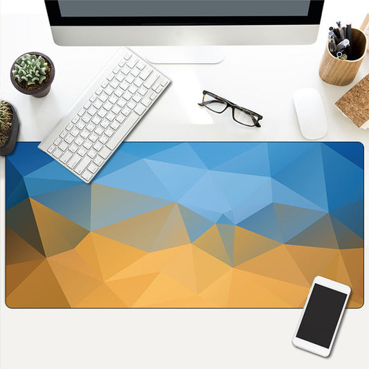 Gray Gradient Game Mouse Pad Large with Lock Frame