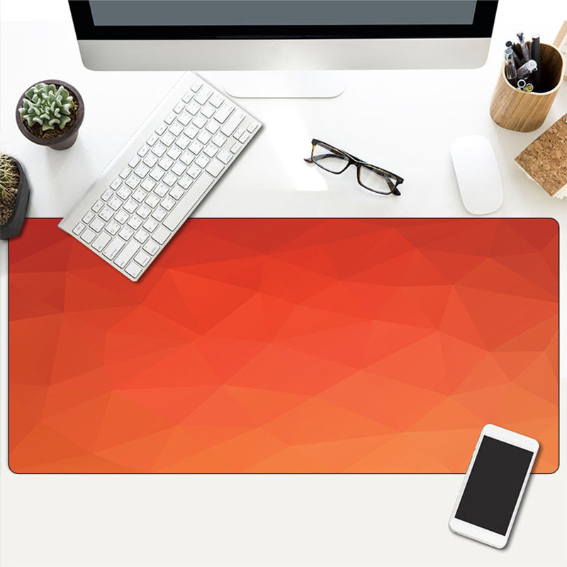 Gray Gradient Game Mouse Pad Large with Lock Frame