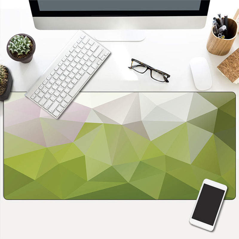 Gray Gradient Game Mouse Pad Large with Lock Frame