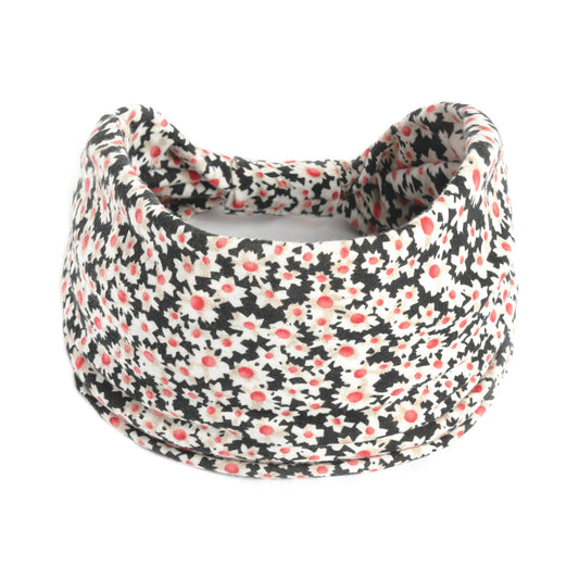 Daisy Printed Boho Headbands Elastic Headband Stylish Wrap Headbands