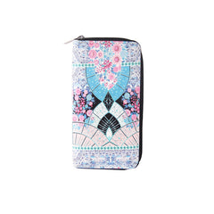 Vintage Peacock Ethnic Style Clutch Long Wallet