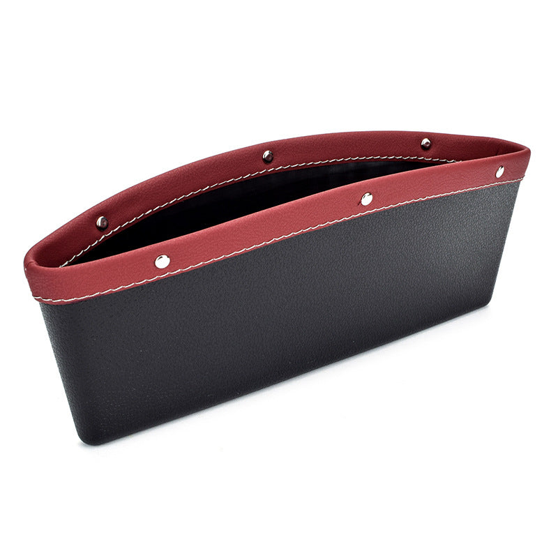 Car Organizer Storage Bag PU Leather Car Accessories