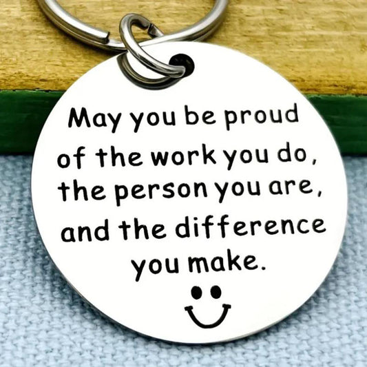 Coworker Leaving Employee Appreciation Keychain