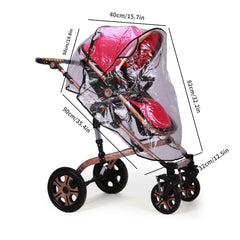 Baby Stroller Rain Cover - Windshield Umbrella Car Cover