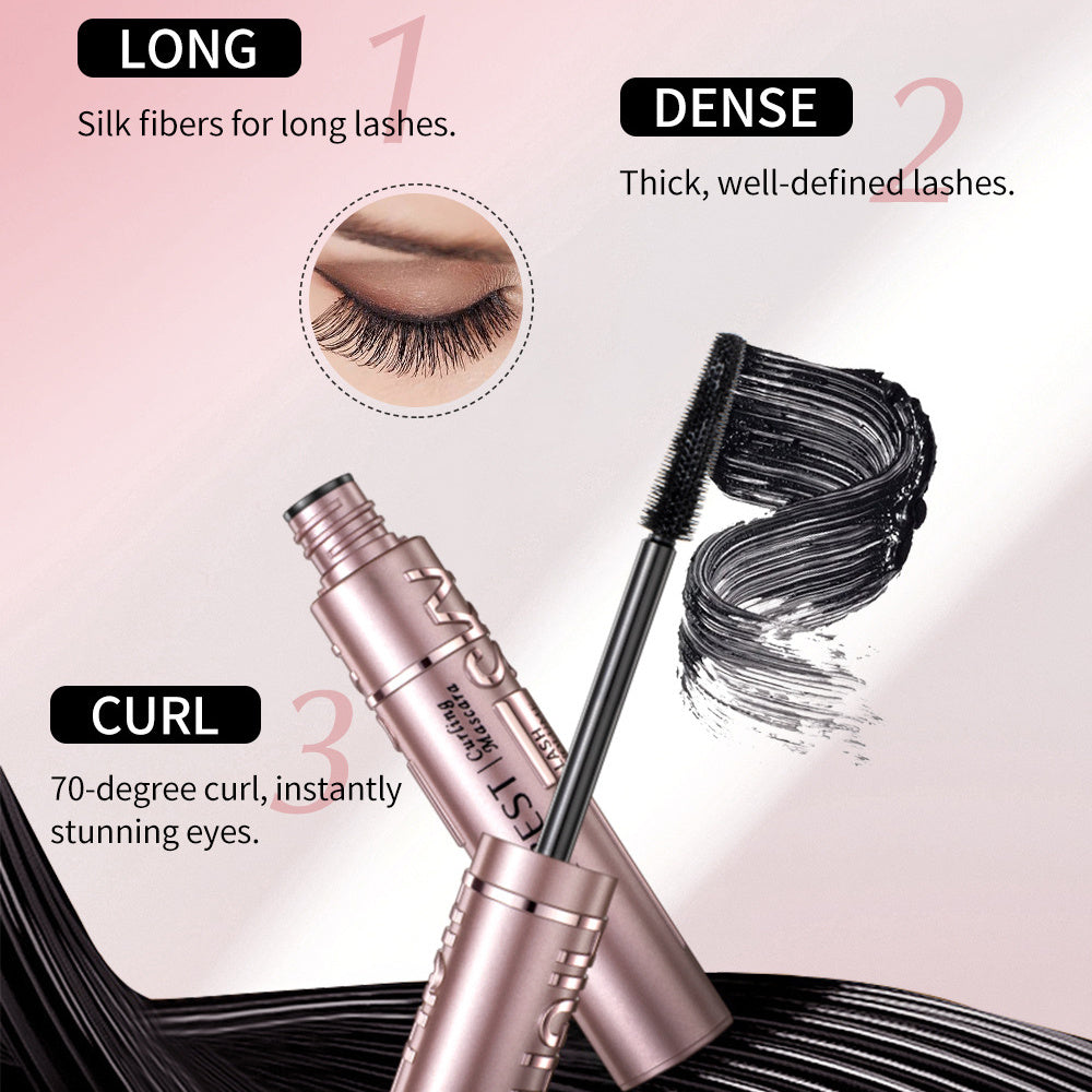 Long Thick Waterproof Mascara - Sweat & Smudge Proof