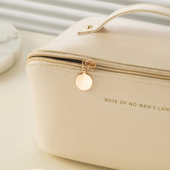 2pcs PU Cosmetic Bag Waterproof Makeup Storage Large Capacity Portable