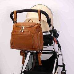 Waterproof Large Capacity Mommy Bag Backpack with 4-Piece Set