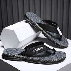 Women's Woven Pattern Flip Flops - Non slip Sandals