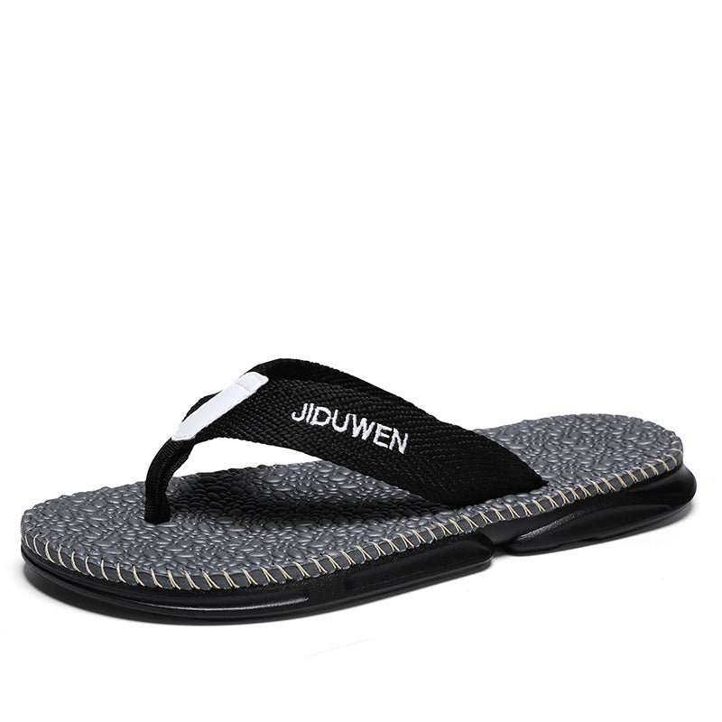 Women's Woven Pattern Flip Flops - Non slip Sandals