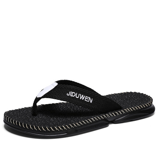Women's Woven Pattern Flip Flops - Non slip Sandals