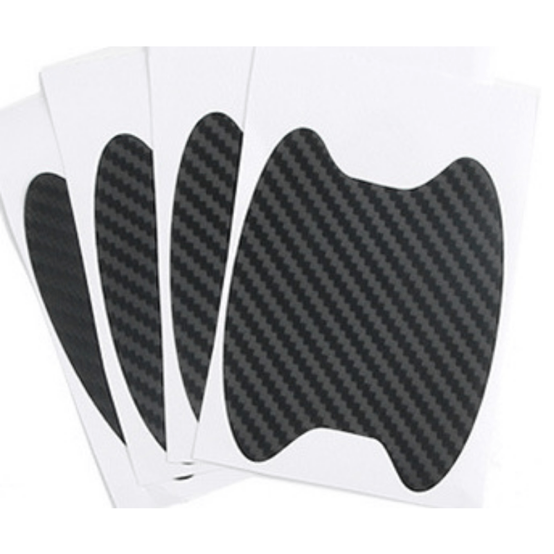 4pcs Car Door Handle Protection Film Resistant Cover Auto Accessory