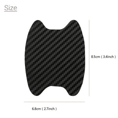 4pcs Car Door Handle Protection Film Resistant Cover Auto Accessory