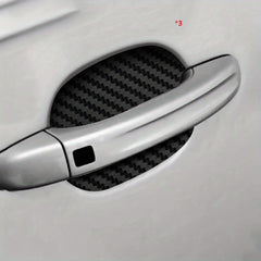 4pcs Car Door Handle Protection Film Resistant Cover Auto Accessory