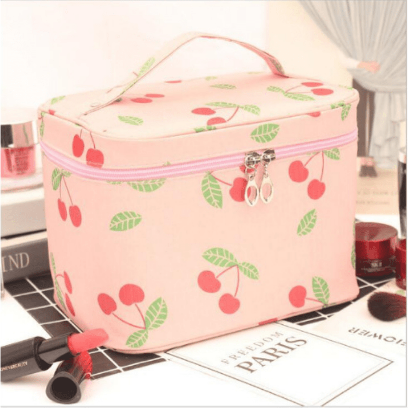Large Travel Makeup Bag Waterproof Cosmetic Case for Women and Girls
