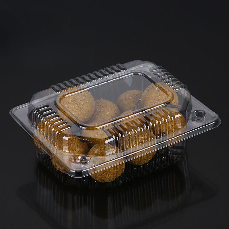 Disposable Transparent Fruit Packaging Box - 50pcs/100pcs