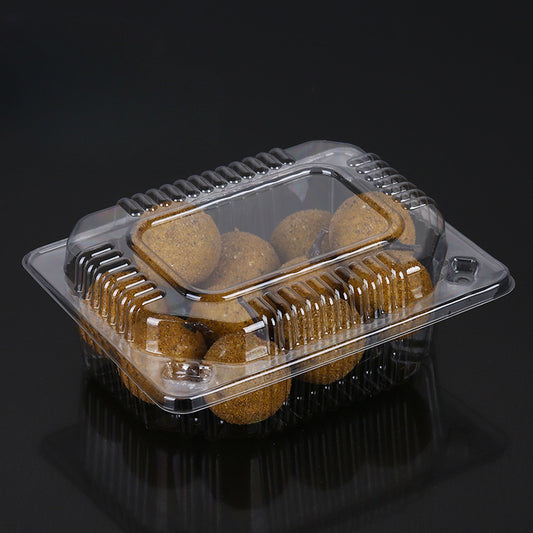 Disposable Transparent Fruit Packaging Box - 50pcs/100pcs