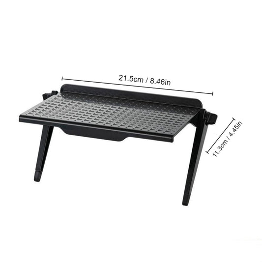 Adjustable TV Screen Top Shelf Monitor Storage Rack