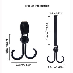 Universal Car Seat Hook Rear Seat Suspension Bracket