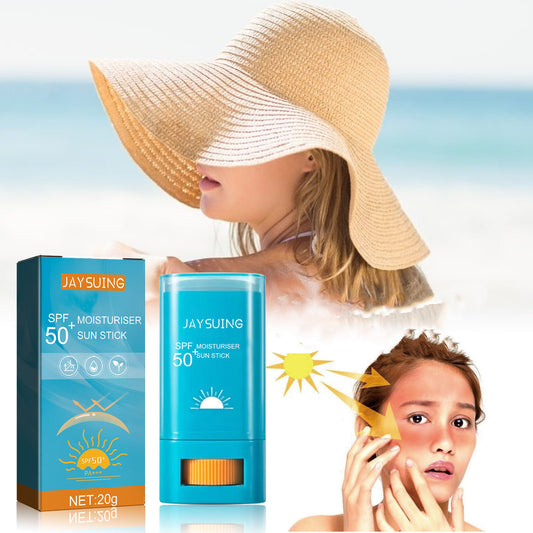 Moisturizing Cream Stick Waterproof Sweat proof Refreshing Non greasy UV