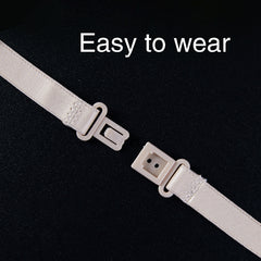 Invisible Bra Strap Clips Adjustable Elastic Shoulder Belt Non slip Buckles