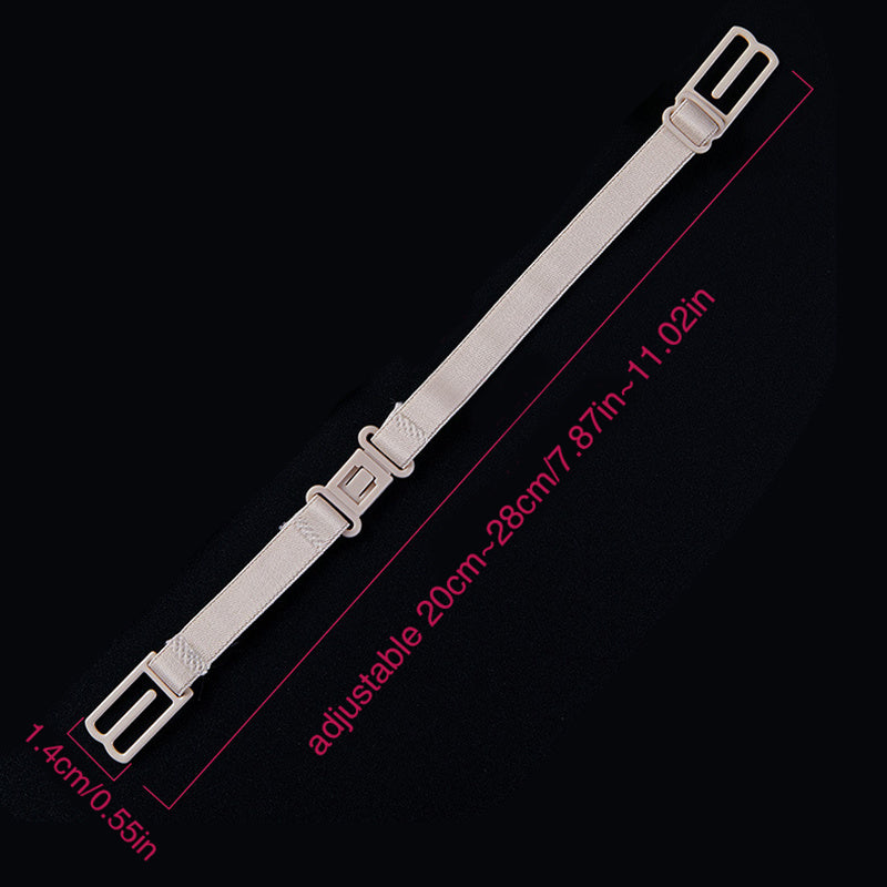 Invisible Bra Strap Clips Adjustable Elastic Shoulder Belt Non slip Buckles