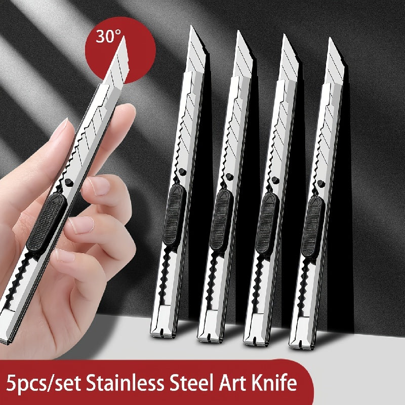 5pcs Telescopic Utility 12.7Cm Stainless Steel Hardware For Hob
