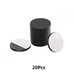 50pcs Adhesive Magnetic Discs Round with Adhesive Backing