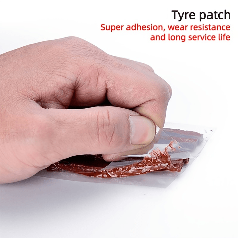 Tubeless Tyre Puncture Repair Kit Tool Set Bike Motorcycle Tire Repair
