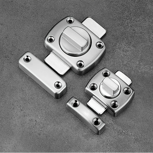 Home Security Door Lock Rotate Bolt Latch Gate Latches Door Slide Lock