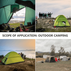10pcs Camping Tent Buckle Clips Windproof Retainer Hooks Outdoor Supplies