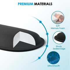 Ergonomic Mouse Pad With Wrist Support Comfortable Keyboard Wrist Rest