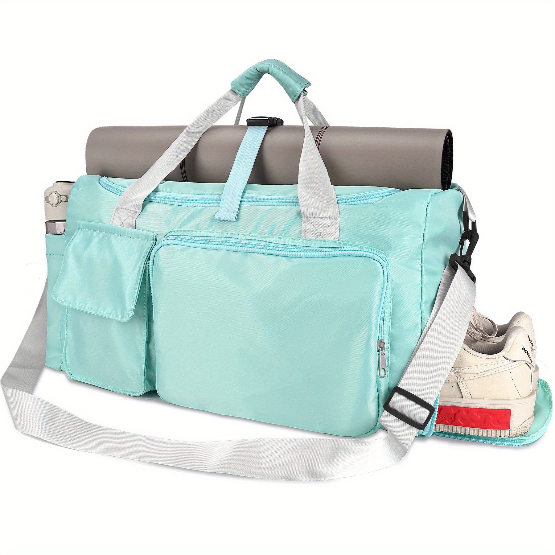 Large Capacity Gym Bag Portable Duffle Carry On Weekender Travel Bag