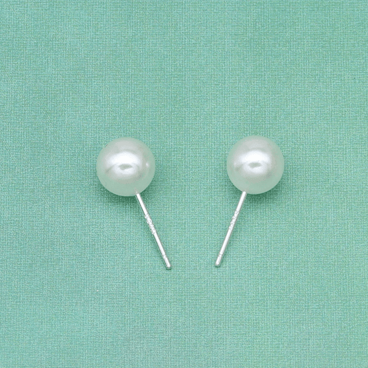 Girl's Faux Pearl Earrings DIY Accessories Stud And Accessories