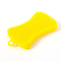 1pc Silicone Sponge Dish Sponge Cleaning Sponge Dish Washing Kitchen Gadgets