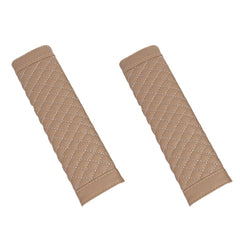 Stylish Car Safety Seat Belt Faux Leather Shoulder Strap Pad Cover