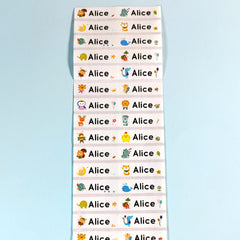 Personalized Waterproof Name Stickers, Custom Stationery Labels