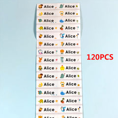 Personalized Waterproof Name Stickers, Custom Stationery Labels