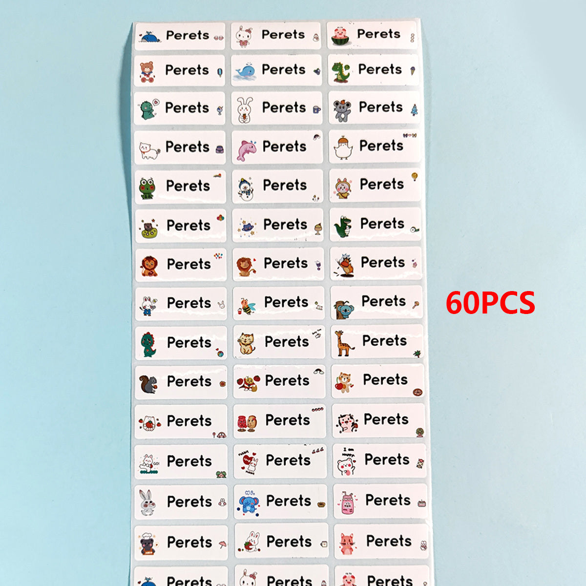 Personalized Name Stickers School Label Decal For Students