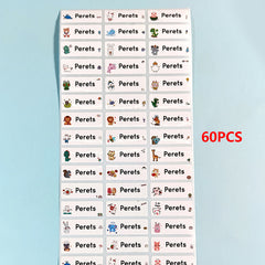 Personalized Name Stickers School Label Decal For Students