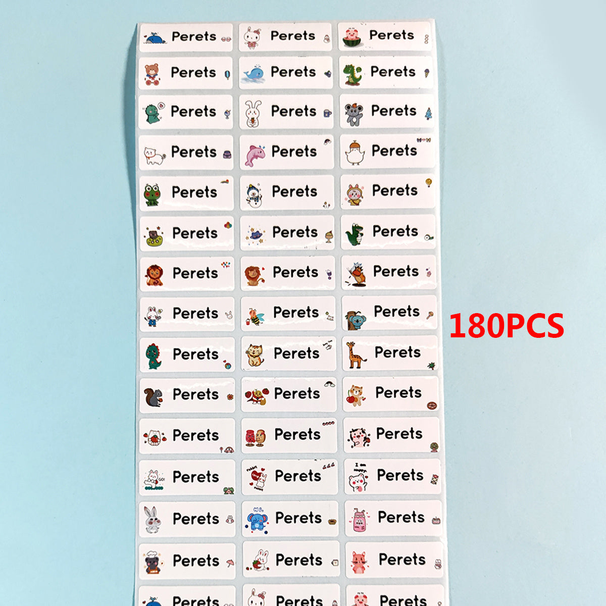 Personalized Name Stickers School Label Decal For Students