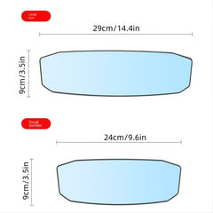 Car Wide Field Rearview Mirror Curved Baby Mirror for SUV Truck Van