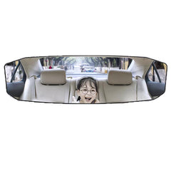 Car Wide Field Rearview Mirror Curved Baby Mirror for SUV Truck Van